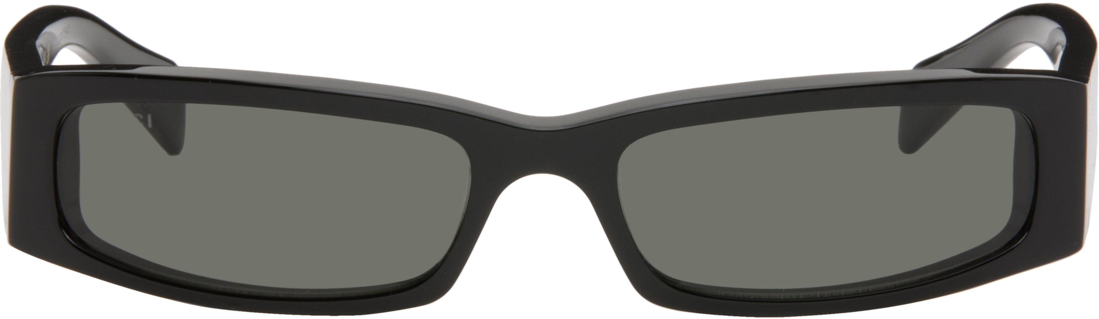 Black Fashion Show Sunglasses by GUCCI