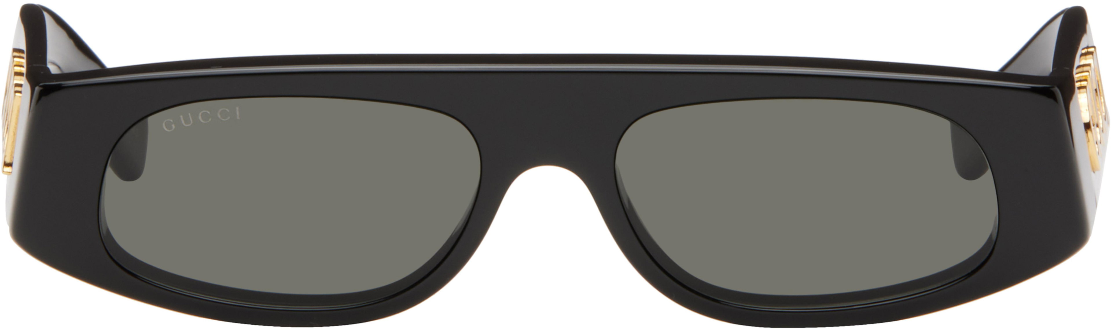 Black GG1771S 'Fashion Show' Sunglasses by GUCCI