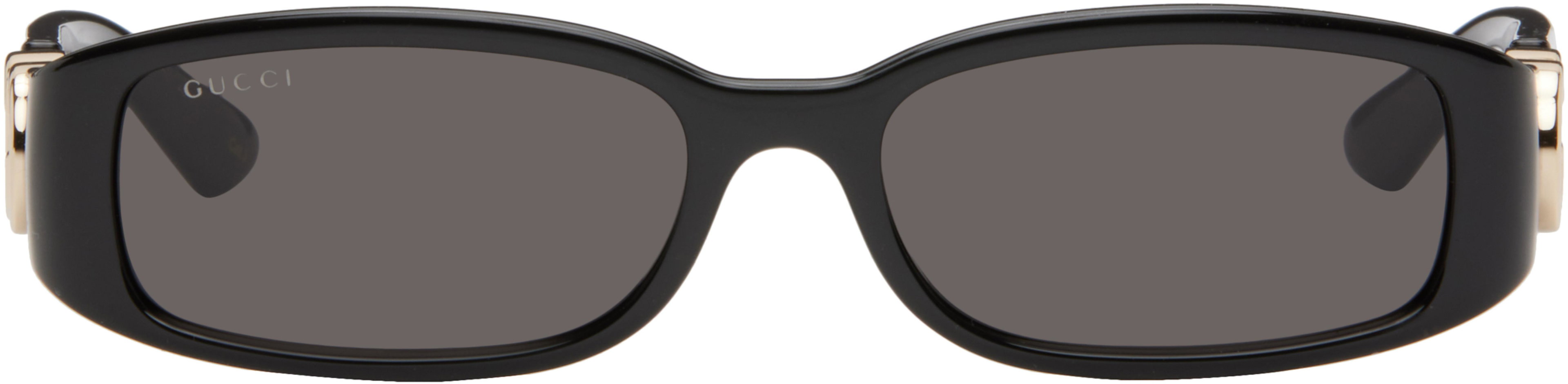Black Hailey Sunglasses by GUCCI