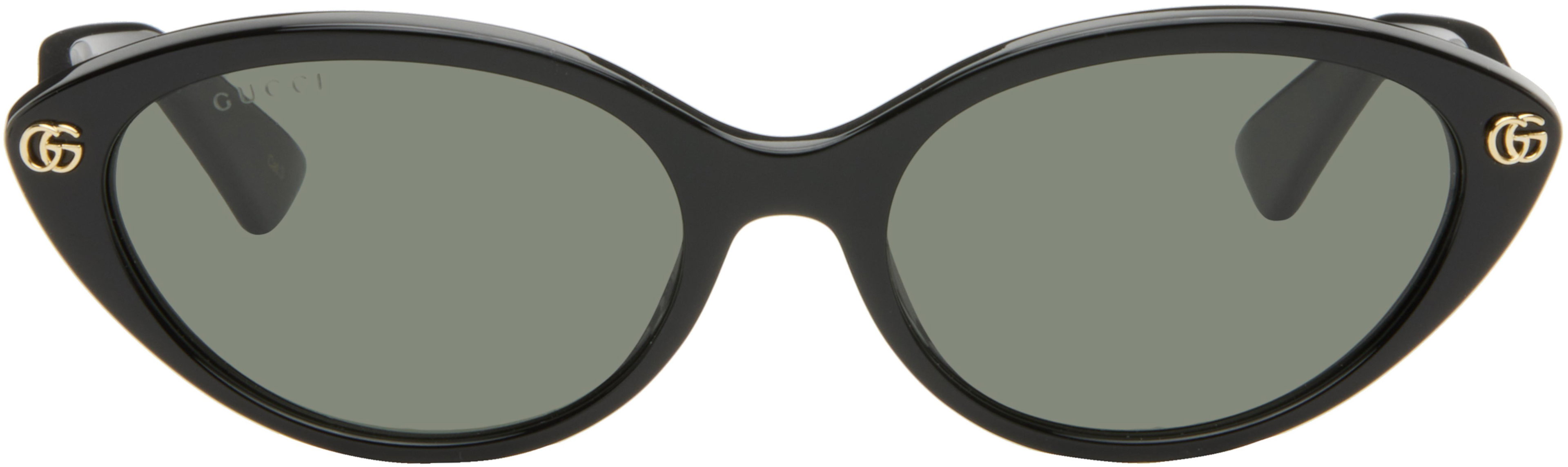 Black Light Acetate Sunglasses by GUCCI