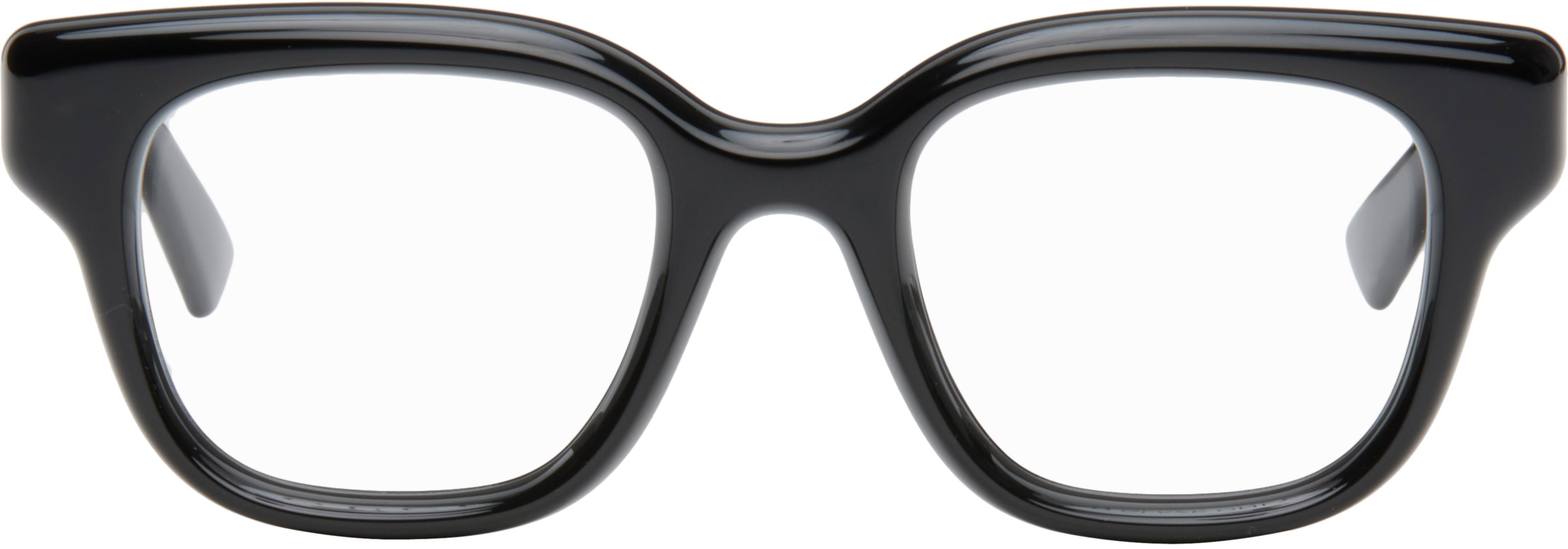 Black Square Glasses by GUCCI