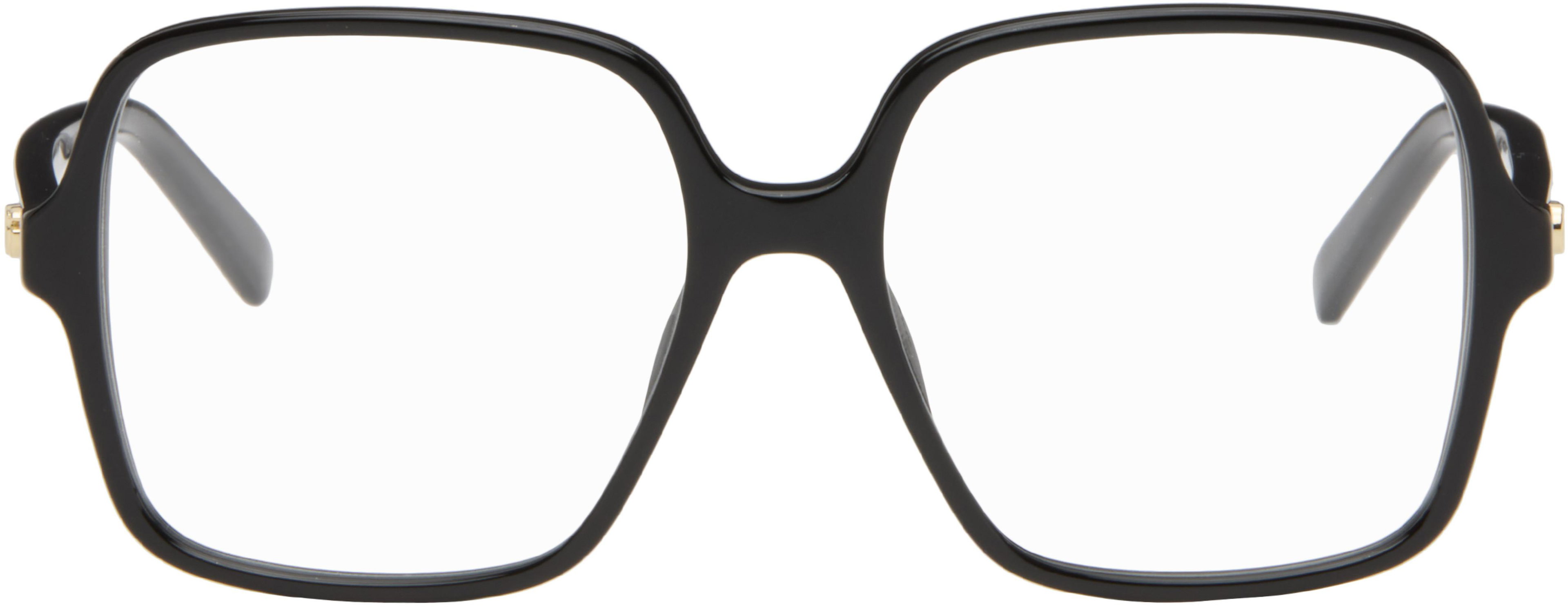 Black Square Glasses by GUCCI