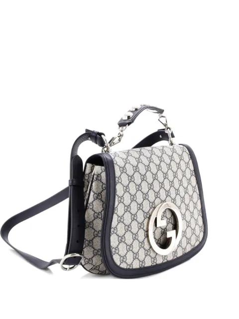 Blondie NM Top Handle Bag GG Coated Canvas Medium satchel by GUCCI 