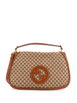 Blondie NM Top Handle Bag GG Coated Canvas with Leather Maxi satchel by GUCCI Blondie NM Top Handle Bag GG Coated Canvas with Leather Maxi satchel by GUCCI