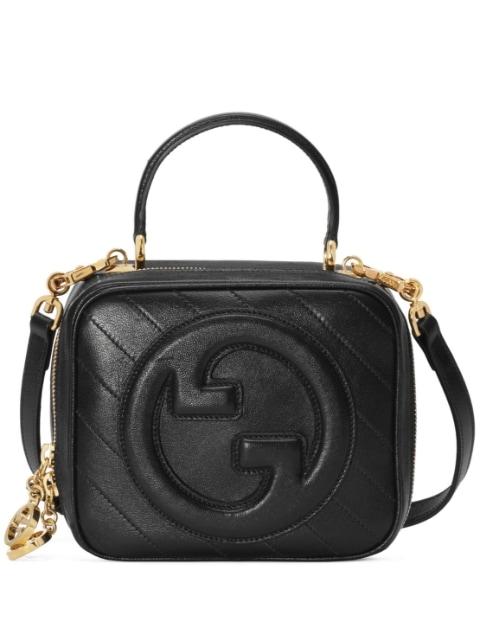 Blondie leather tote bag by GUCCI