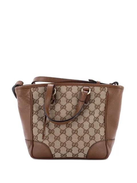 Bree Convertible Tote GG Canvas with Leather Small crossbody bag by GUCCI 