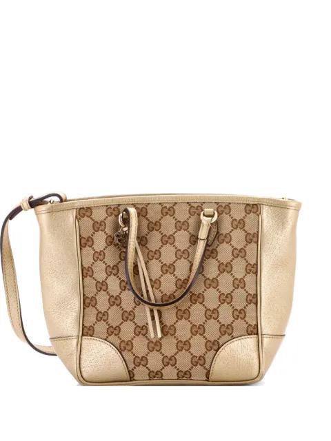 Bree Convertible Tote GG Canvas with Leather Small crossbody bag by GUCCI 