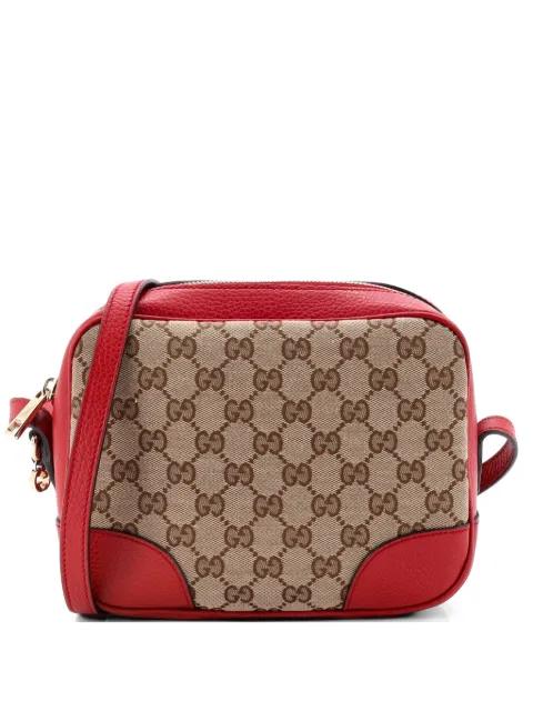 Bree Disco GG Canvas with Leather Mini crossbody bag by GUCCI 