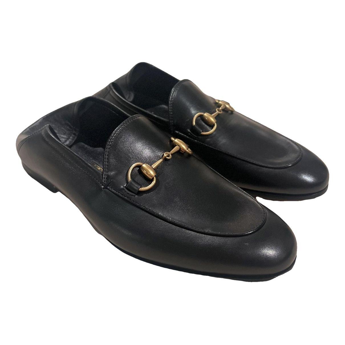 Brixton leather flats by GUCCI