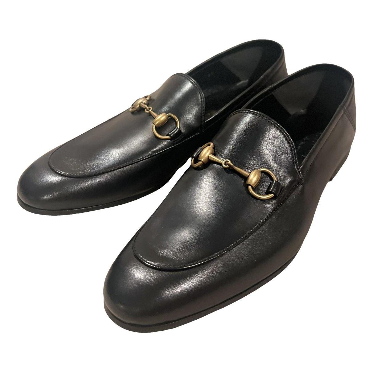 Brixton leather flats by GUCCI