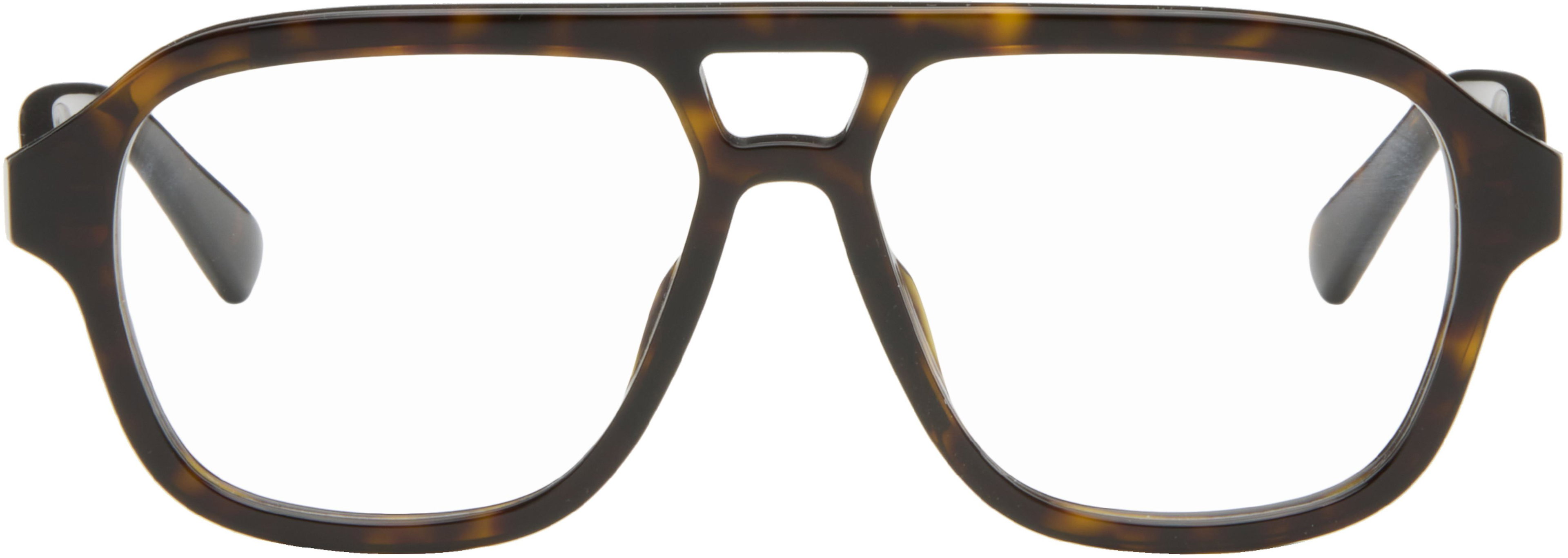 Brown Simple Fit Optical Frame Glasses by GUCCI
