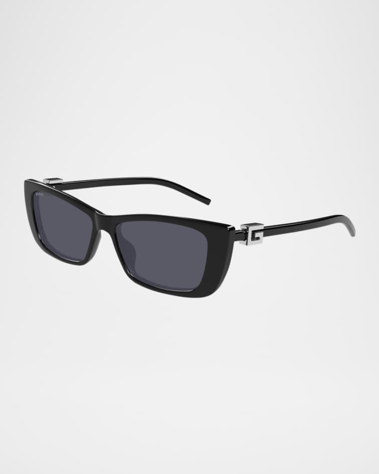 Cat-Eye Plastic Sunglasses by GUCCI
