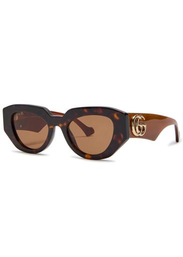 Cat-eye sunglasses by GUCCI