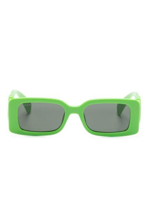 Chaise Lounge rectangle-frame sunglasses by GUCCI