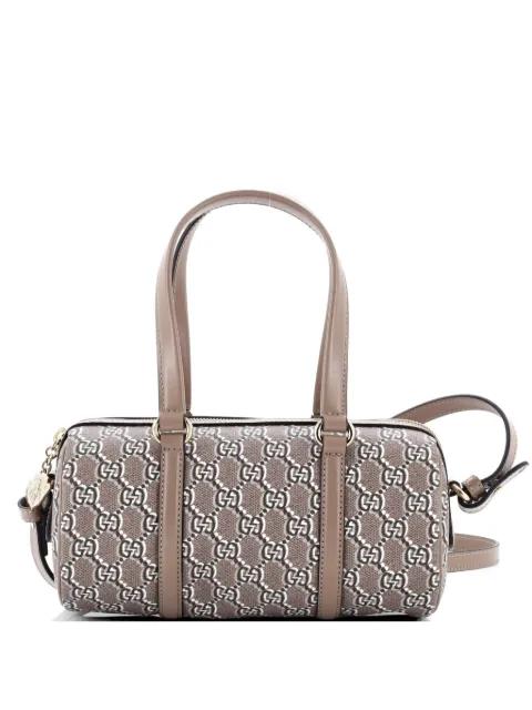 Convertible Duffle Bag GG Shadow Coated Canvas Small shoulder bag by GUCCI 