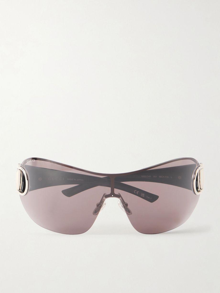 D-frame acetate sunglasses by GUCCI