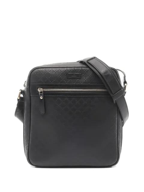 Diamante Shoulder bag leather black by GUCCI 