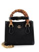 Diana NM Bamboo Handle Crystal Embellished GG Canvas Mini tote bag by GUCCI Diana NM Bamboo Handle Crystal Embellished GG Canvas Mini tote bag by GUCCI