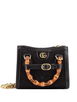 Diana NM Bamboo Handle Crystal Embellished GG Canvas Mini tote bag by GUCCI Diana NM Bamboo Handle Crystal Embellished GG Canvas Mini tote bag by GUCCI