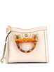 Diana NM Bamboo Handle Leather Small tote bag by GUCCI 