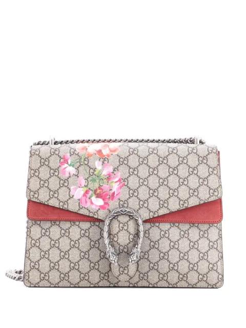 Dionysus Bag Blooms Print GG Coated Canvas Medium shoulder bag by GUCCI 