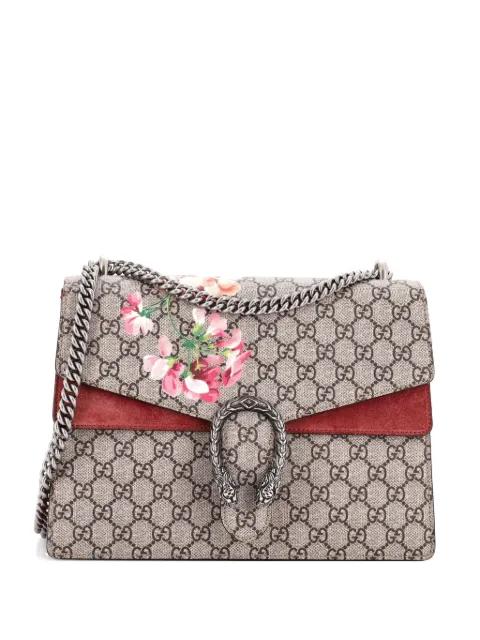 Dionysus Bag Blooms Print GG Coated Canvas Medium shoulder bag by GUCCI 