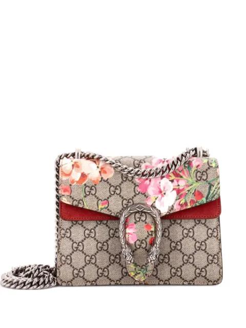 Dionysus Bag Blooms Print GG Coated Canvas Mini shoulder bag by GUCCI 