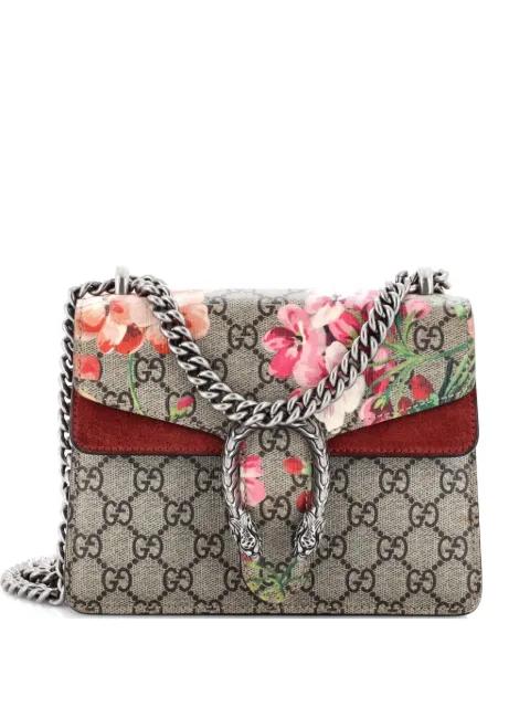 Dionysus Bag Blooms Print GG Coated Canvas Mini shoulder bag by GUCCI 