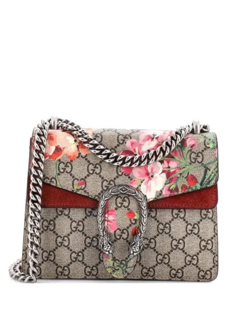 Dionysus Bag Blooms Print GG Coated Canvas Mini shoulder bag by GUCCI 