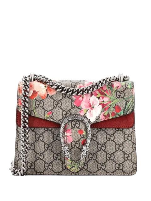 Dionysus Bag Blooms Print GG Coated Canvas Mini shoulder bag by GUCCI 