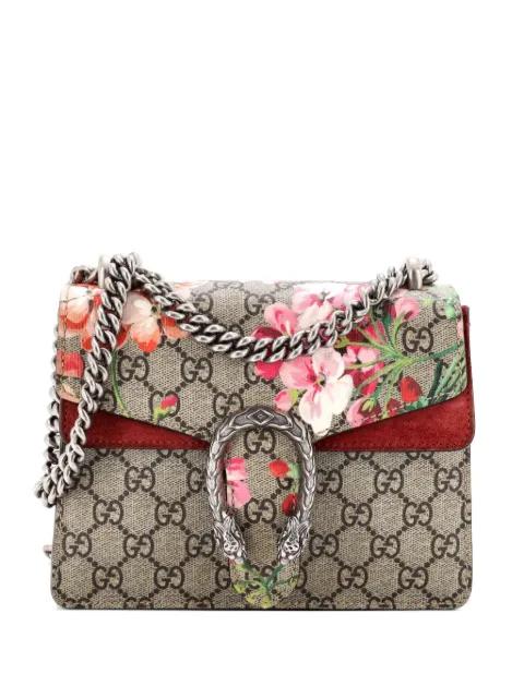 Dionysus Bag Blooms Print GG Coated Canvas Mini shoulder bag by GUCCI 