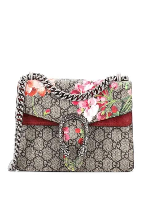 Dionysus Bag Blooms Print GG Coated Canvas Mini shoulder bag by GUCCI 