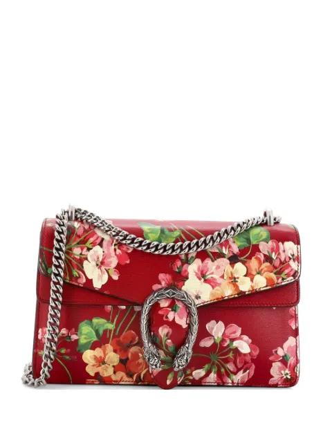 Dionysus Bag Blooms Print Leather Small shoulder bag by GUCCI 