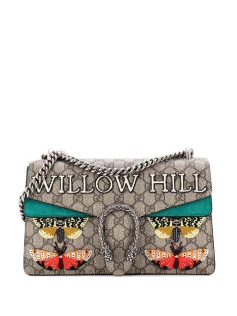 Dionysus Bag Embroidered GG Coated Canvas Small shoulder bag by GUCCI 