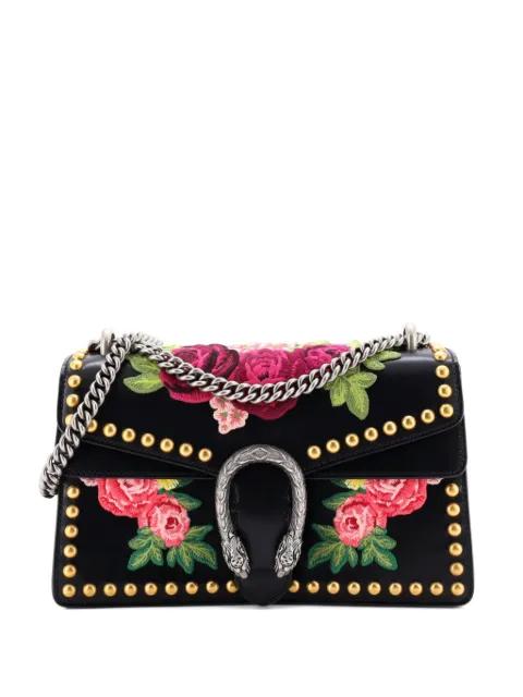 Dionysus Bag Embroidered Studded Leather Medium shoulder bag by GUCCI Dionysus Bag Embroidered Studded Leather Medium shoulder bag by GUCCI