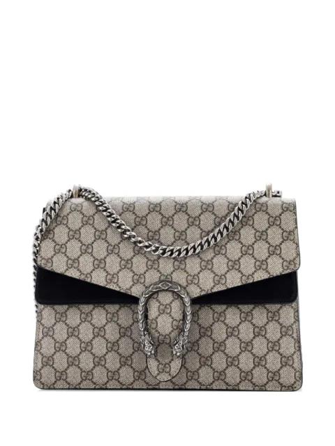 Dionysus Bag GG Coated Canvas Medium shoulder bag by GUCCI 
