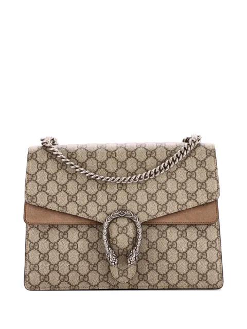 Dionysus Bag GG Coated Canvas Medium shoulder bag by GUCCI Dionysus Bag GG Coated Canvas Medium shoulder bag by GUCCI