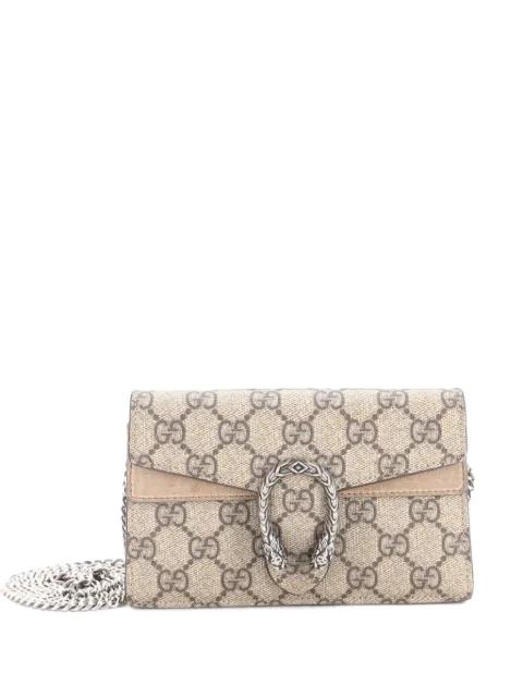Dionysus Bag GG Coated Canvas Super Mini crossbody bag by GUCCI 