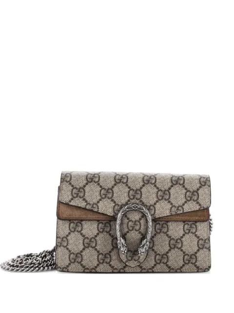 Dionysus Bag GG Coated Canvas Super Mini crossbody bag by GUCCI 