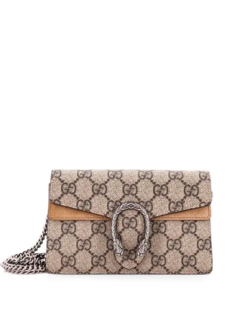 Dionysus Bag GG Coated Canvas Super Mini crossbody bag by GUCCI 