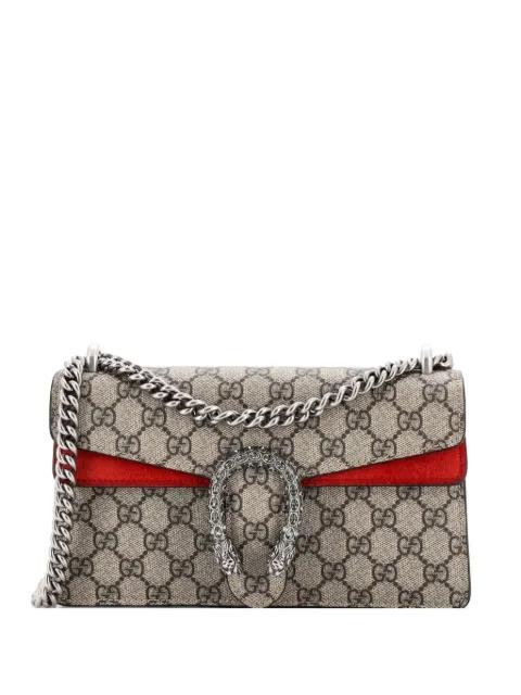 Dionysus Bag GG Coated Canvas with Crystal Embellished Metal Small shoulder bag by GUCCI 