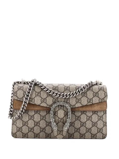Dionysus Bag GG Coated Canvas with Crystal Embellished Metal Small shoulder bag by GUCCI 