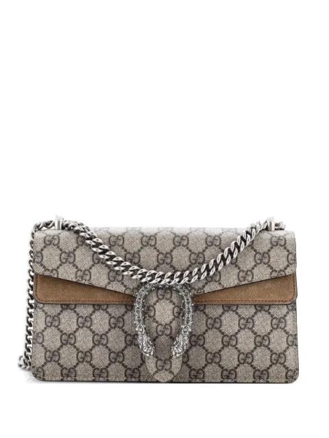 Dionysus Bag GG Coated Canvas with Crystal Embellished Metal Small shoulder bag by GUCCI 