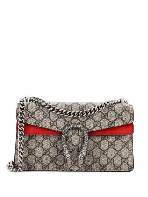 Dionysus Bag GG Coated Canvas with Crystal Embellished Metal Small shoulder bag by GUCCI 