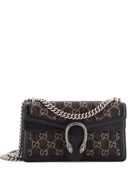 Dionysus Bag GG Denim Small shoulder bag by GUCCI 