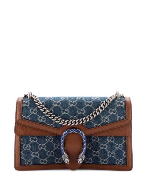 Dionysus Bag GG Denim Small shoulder bag by GUCCI 