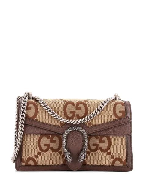 Dionysus Bag Jumbo GG Canvas Small shoulder bag by GUCCI 