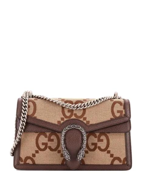 Dionysus Bag Jumbo GG Canvas Small shoulder bag by GUCCI 