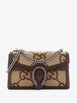 Dionysus Bag Jumbo GG Canvas Small shoulder bag by GUCCI Dionysus Bag Jumbo GG Canvas Small shoulder bag by GUCCI