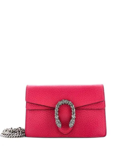 Dionysus Bag Leather Super Mini clutch bag by GUCCI 